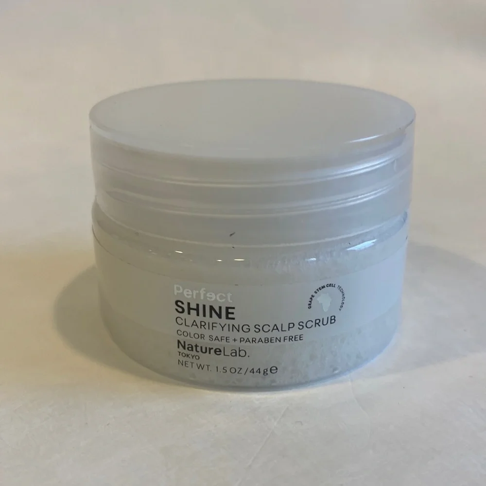 NATURELAB TOKYO Perfect Shine Clarifying Scalp Scrub Travel Size 1.5oz